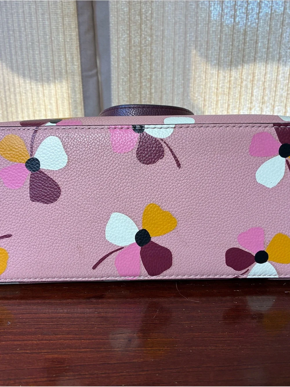 kate spade structured leather
